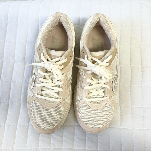 Saucony® X J.Crew Ride Millennium sneakers in Brazil Vanilla Size 5.5 - Picture 8 of 11